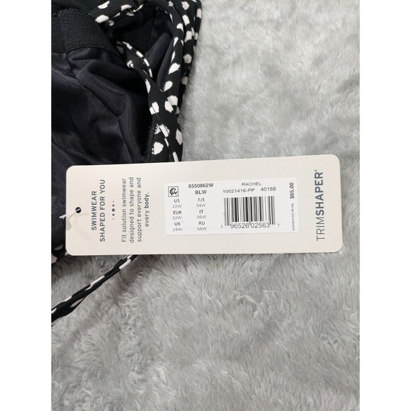 NWT Trimshaper Tankini Swim Top Rachel - Size 22W - Picture 7 of 8